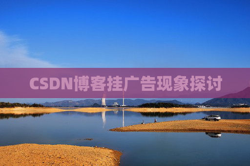 CSDN博客挂广告现象探讨