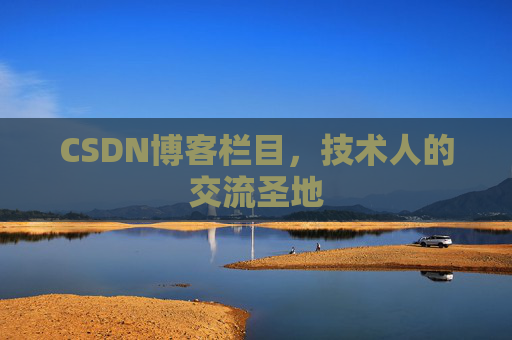 CSDN博客栏目，技术人的交流圣地